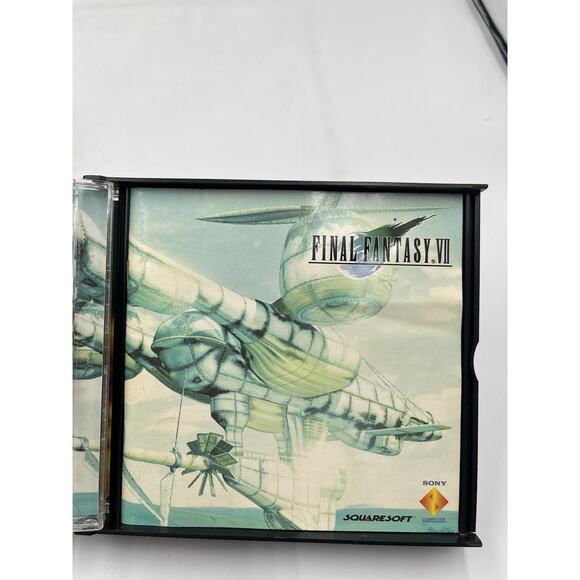 Final Fantasy 7 (Sony Playstation 1) PS1 Greatest Hits Green Label CIB Tested - Picture 3 of 10